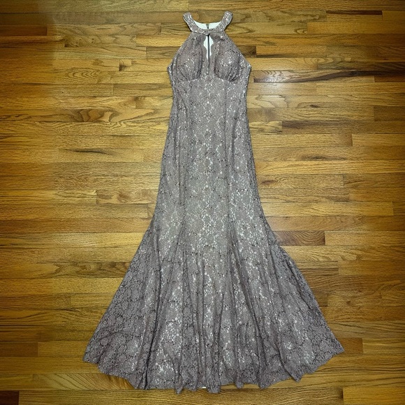 Windsor Formal Dress - Dusty Pink - Picture 1 of 4